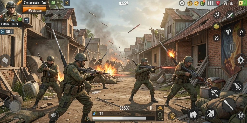 Gameplay seru dan penuh strategi di 93337