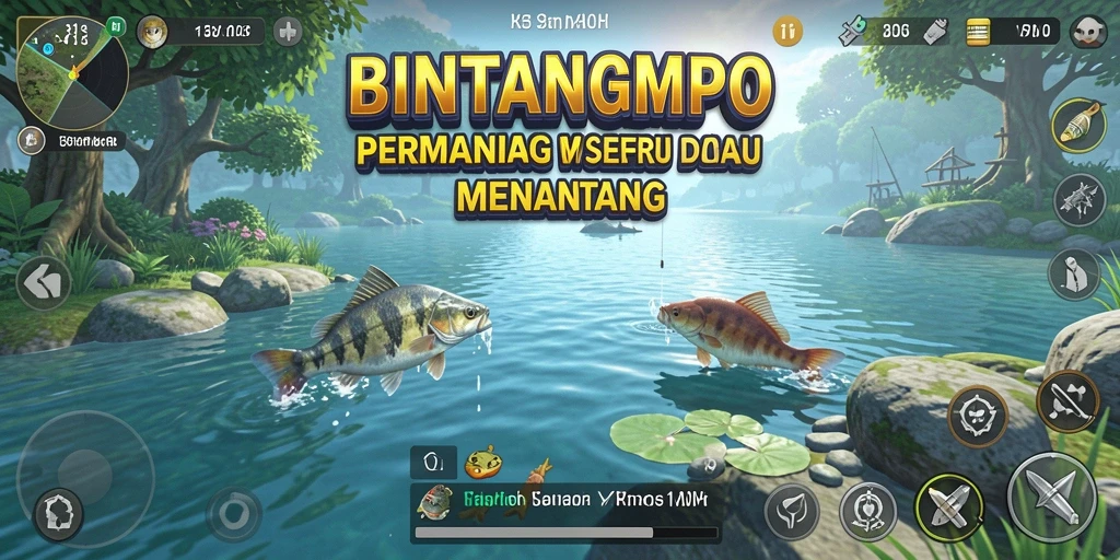 Pengalaman gameplay terbaik saat memancing ikan di BINTANGMPO.