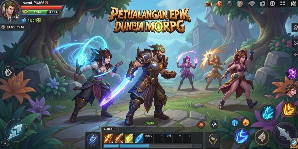 Screenshot tampilan gameplay epik dalam dunia <strong>POA88</strong> yang menakjubkan.