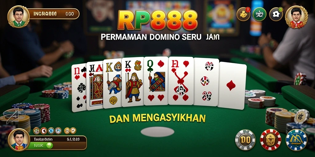 Gameplay Domino yang menarik di RP888.