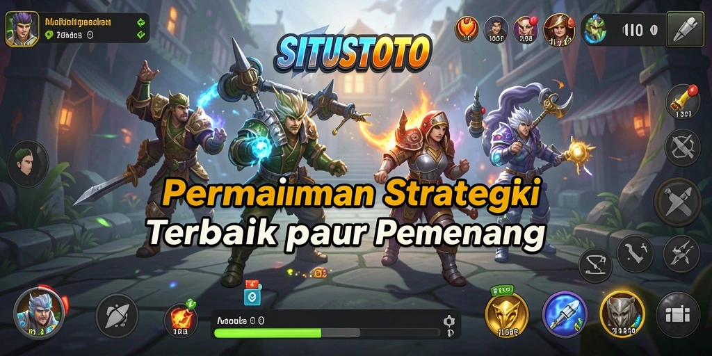 Tampilan aksi menarik dari gameplay SITUSTOTO yang strategis.
