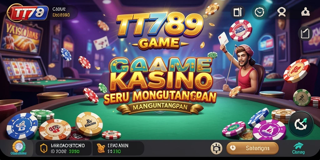 Tampilan gameplay seru di TT789 dengan berbagai pilihan permainan Kasino.